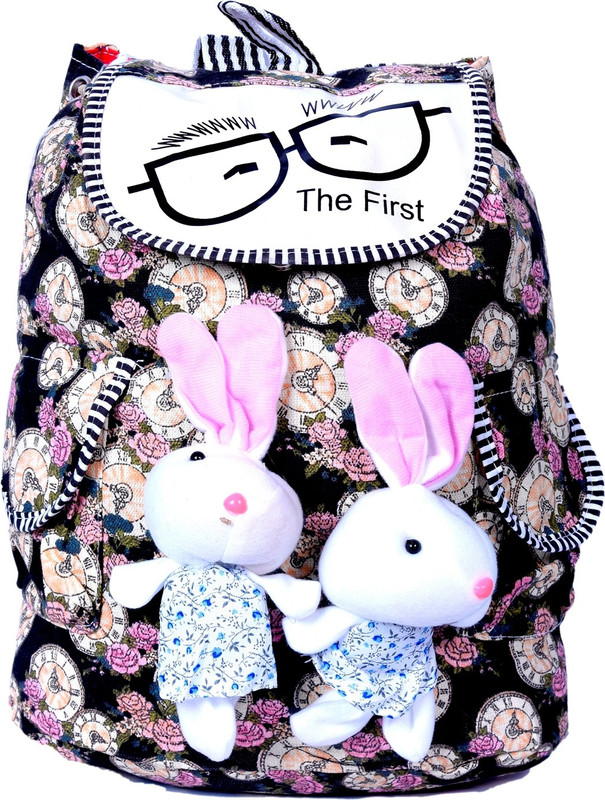 classio Girls Teddy bear college bag (hcl_23) Waterproof Multipurpose Bag(Multicolor, 20 L)