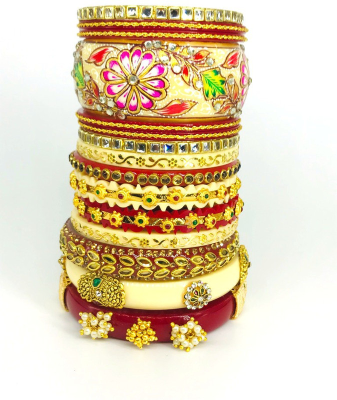ekaagra Acrylic, Plastic Bangle Set