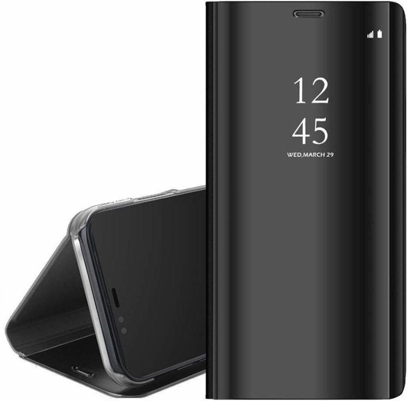 ShoppCart Flip Cover for Samsung M20(Black, Dual Protection)