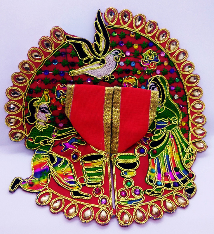 mahashringar Diety holi special dress Dress(Silk)
