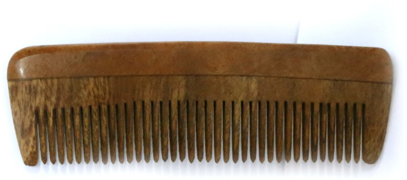 human factory NEEM WOODEN BEARD COMB AND HAIR COMB