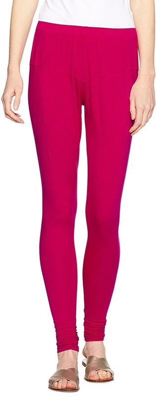 khwahish Churidar  Legging(Pink, Solid)