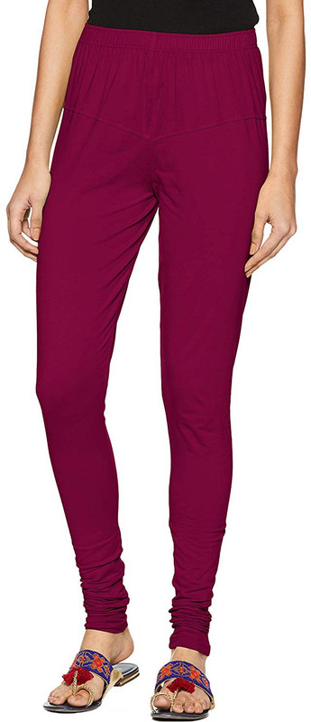 khwahish Churidar  Legging(Pink, Solid)