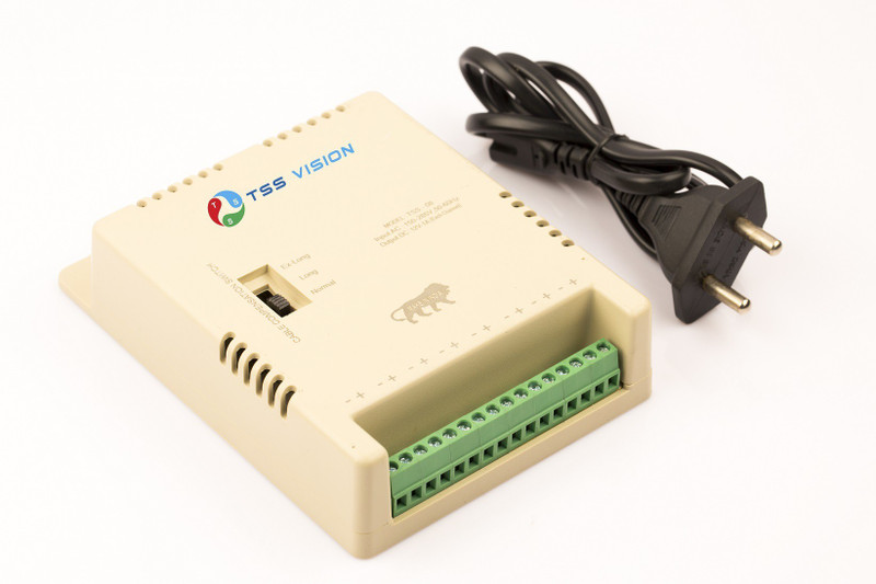 tssvision TSS VISION 8 Channel Power Supply for CCTV Cameras(White) 10 Watts PSU(White)
