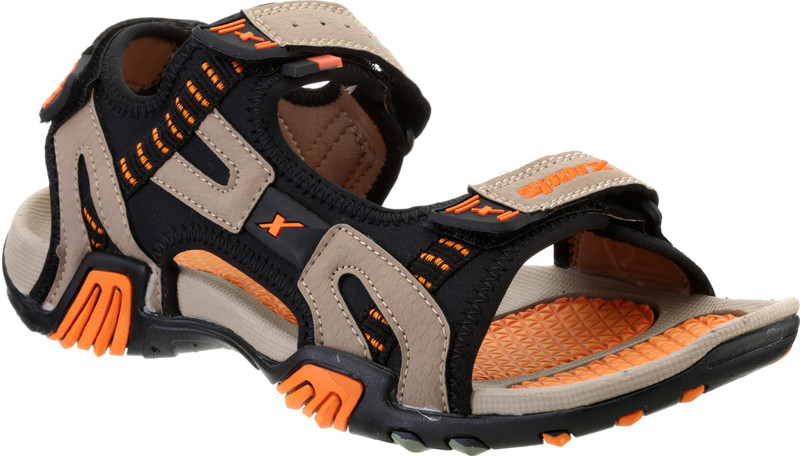 Sparx Sparx Men SS-452 Camel Orange Floater Sandals Men Tan, Orange Sandals