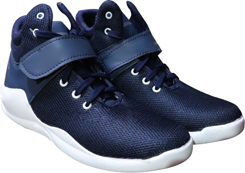 69angles Men's Sports Shoes Color Blue & White Walking Shoes For Men(Blue)