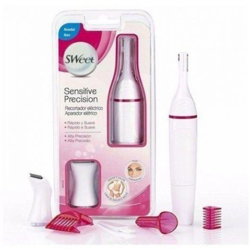 vennar SWEET TRIMMER BEST COLOR HAIR REMOVE FOR WOMEN EASY CLEAN 30 min  run time Trimmer for Men & Women(Pink)
