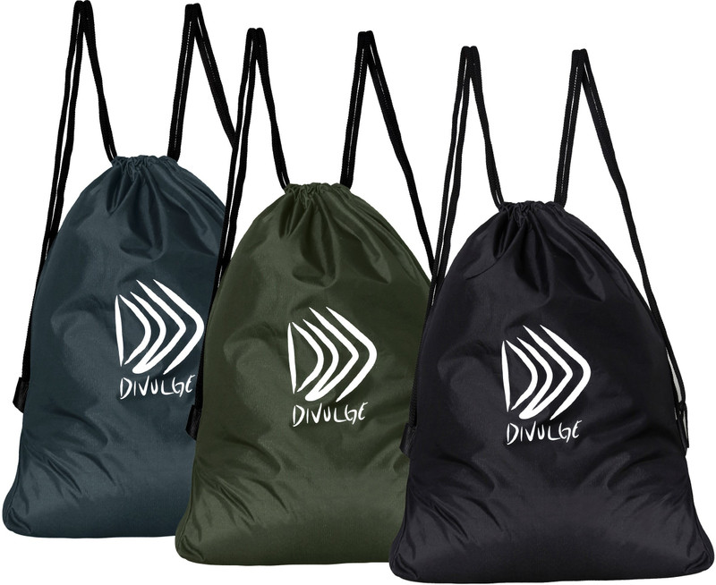 divulge Drawstring bags 18 L Backpack(Blue, Black, Green)