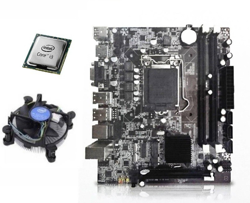 Zebronics CORE i3 540 Combo Motherboard(DARK BROWN)