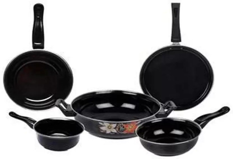 puros Induction Bottom Cookware Set(Ceramic, 5 - Piece)