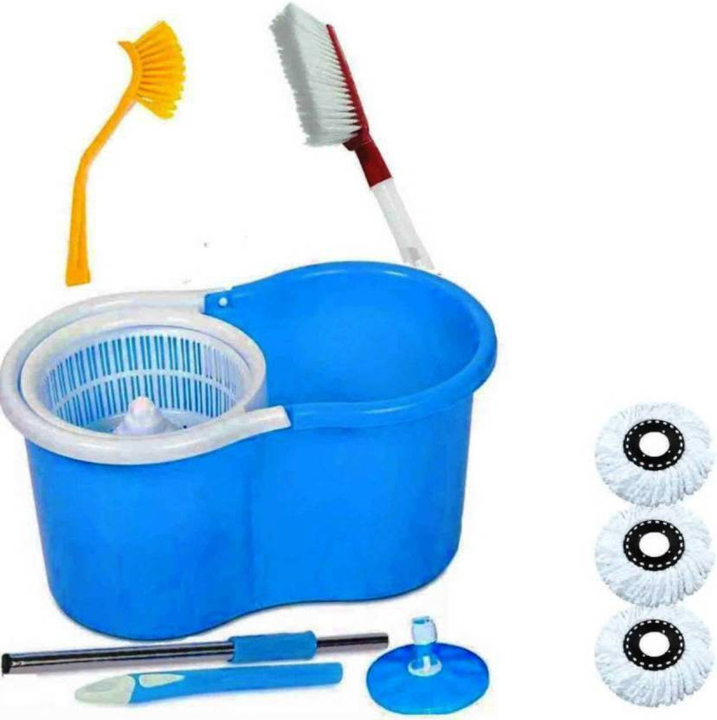 futurezone mop with 3 refills & carpet cleaner & sink brush Mop Set