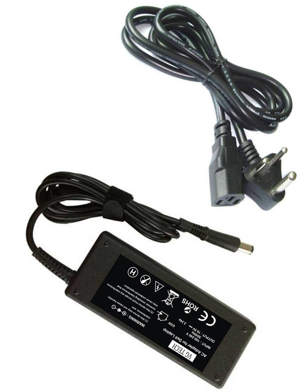 vgtech Laptop Adapter Compatable with Del-65w Studio Charger 65 W Adapter(Power Cord Included)
