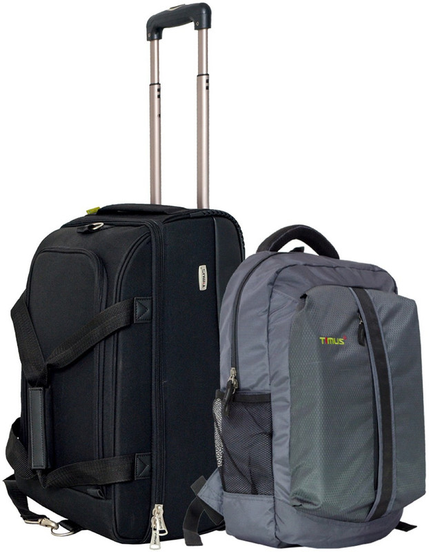 Timus Cabin Suitcase Combo(Grey)