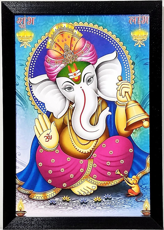 Capnicks Beautiful Ganesh Ji Uv Textured Wall Art Painting With Framed For Home Office Canvas 13 Inch X 19 Inch Painting Buy Online In Belize At Belize Desertcart Com Productid 160560145 Collection of lord ganesha images with quotes in hindi. capnicks beautiful ganesh ji uv textured wall art painting with framed for home office canvas 13 inch x 19 inch painting
