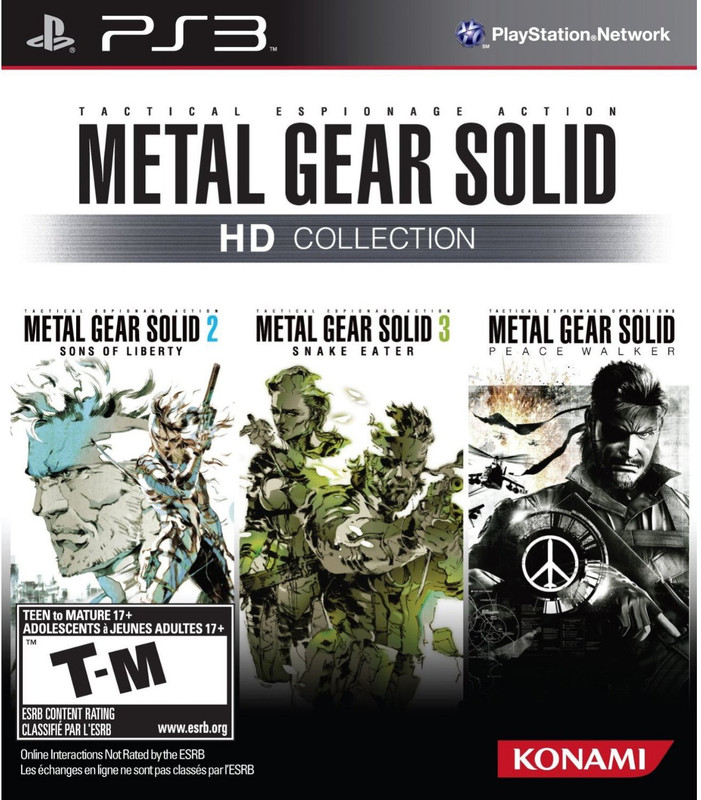 PS3 Metal Gear SOlid HD Collection (HD Collection)(Action Adventure, for PS3)