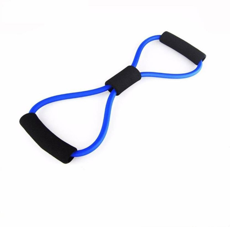 akhi Chest Expander Rope Workout Pulling Fitness ExercisE Resistance Tube(BLUE) Resistance Tube(Blue)