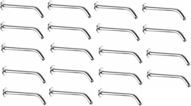 Cera - Overhead Shower Arm 305MM (12 Inches) with Wall Flange Set of 19 pcs Shower Head
