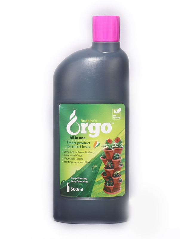 orgo Concentrated Organic Plant Booster Soil Manure(500 ml Liquid)