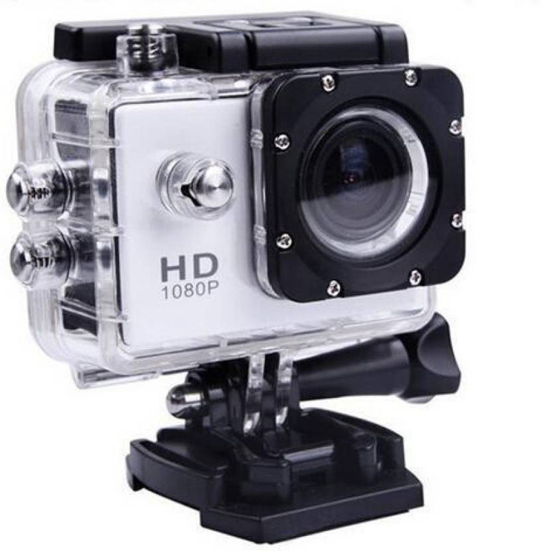Buy Genuine HD 1080P Full HD Water Resistant Sports Action Camera for Android, iOS Sports and Action Camera(Black, 12 MP)