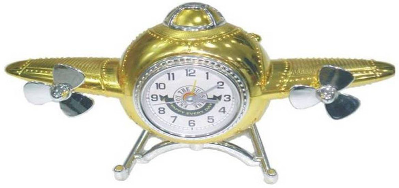 total gifts Analog golden Clock