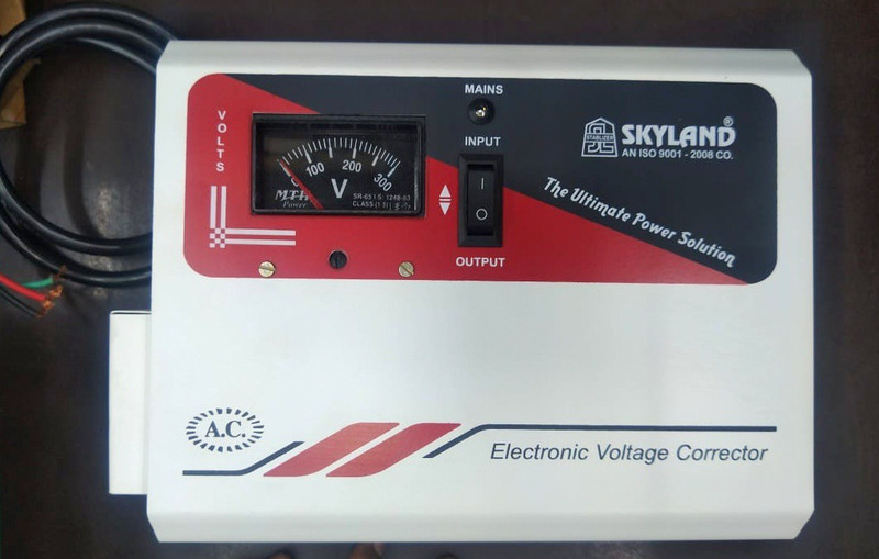 skyland 5Kva 170v Economy Voltage Stabilizer for AC VOLTAGE STABILIZER(Grey, White)