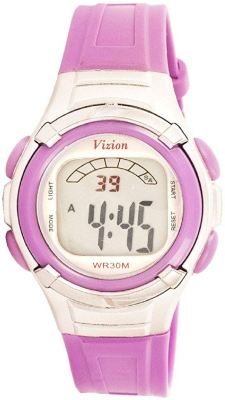 Vizion 8523-7purple Sports Series Digital Watch - For Boys