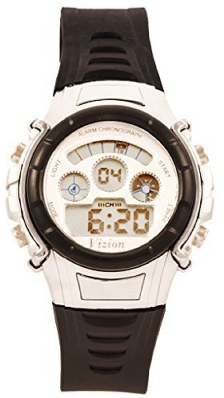Vizion 8516B-5Black Sports Series Digital Watch - For Boys & Girls Vizion 8516B-5Black Sports Series Digital Watch - For Boys & Girls