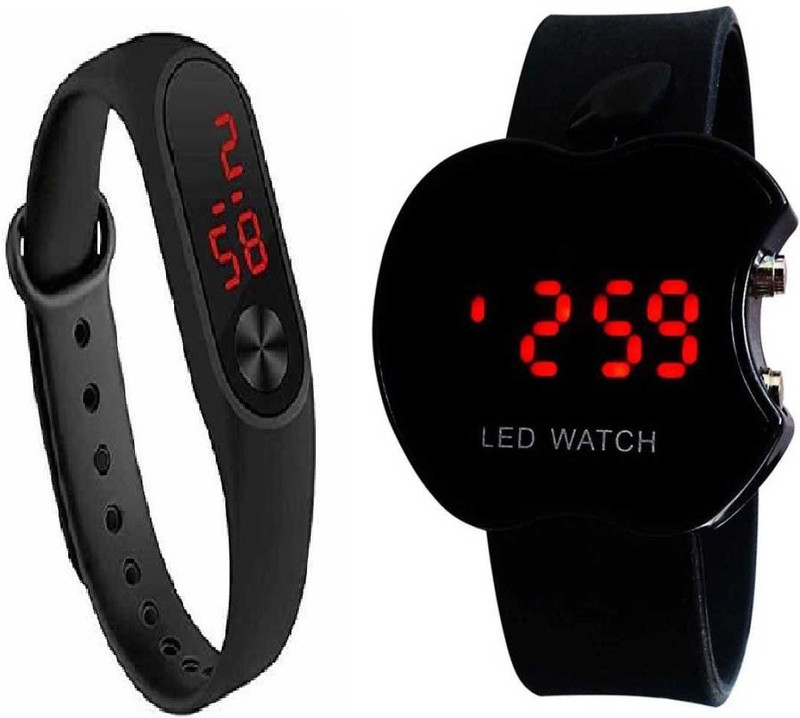time gp KIDS R494, Applee 02 Shape Led Watch Cut aple Watch - For Boys & Girls Digital Watch  - For Boys & Girls
