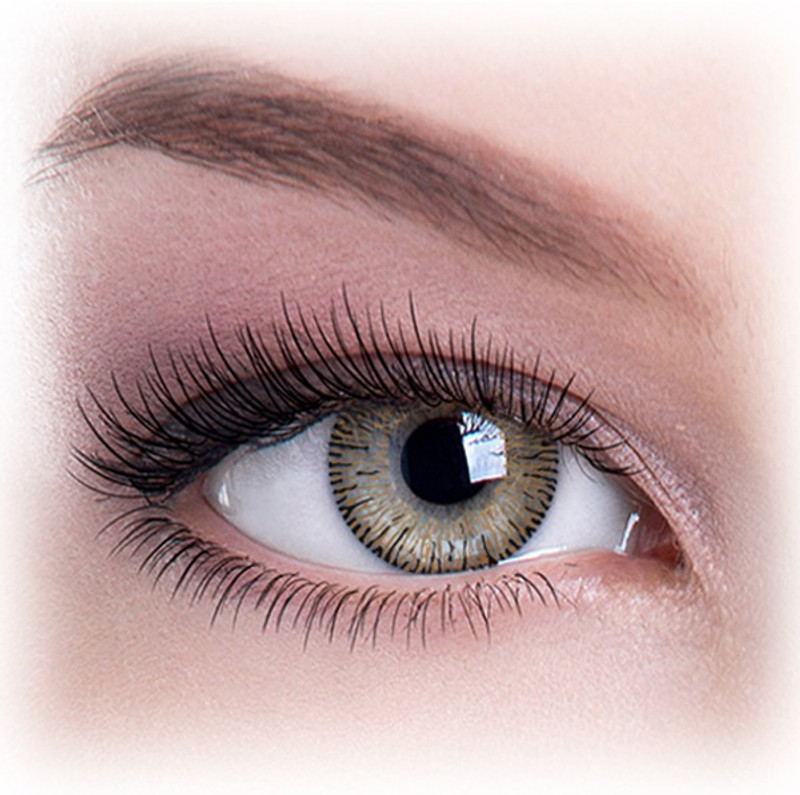 colour perfection Hazel Coloutone Color Contact Lenses Without Power Quaterly(0, Colored Contact Lenses, Pack of 2)