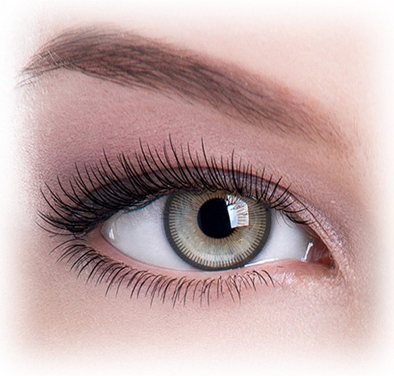 colour perfection Light Brown Fresh Look Contact Lens-Without Power Quaterly(0, Colored Contact Lenses, Pack of 2)