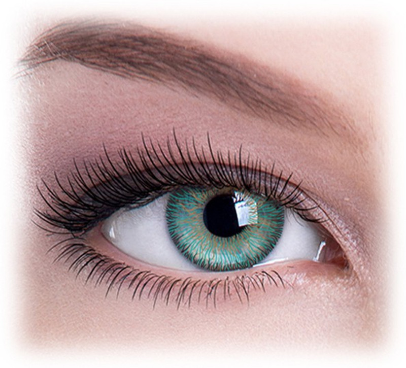 colour perfection Aqua Colourtone Color Contact Lenses-Without Power Quaterly(0, Colored Contact Lenses, Pack of 2)