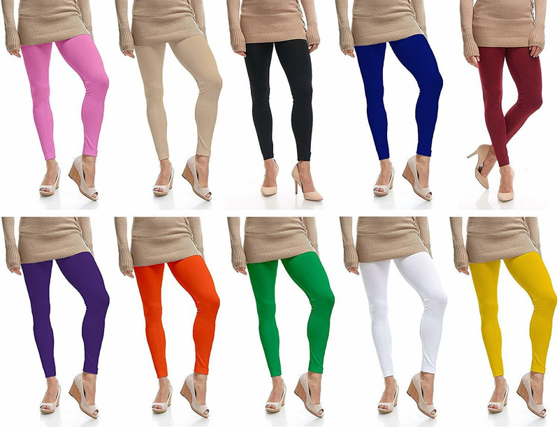 styleride Legging(Multicolor, Solid)
