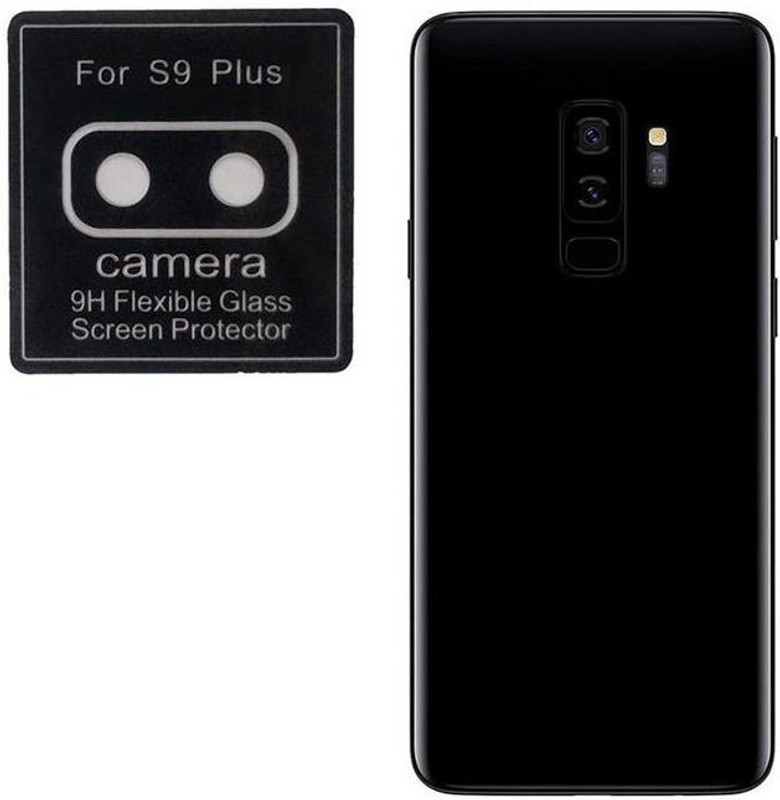 PEAKSTERS Camera Lens Protector for Samsung Galaxy S9 Plus Camera Lens Protector(9H Flexible) Camera Glass