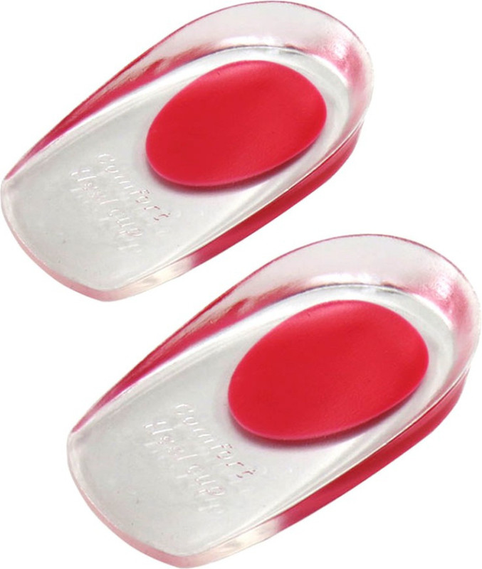kroosh Silicon Heel Insole for Women(Pink) Silicone Heel Regular Shoe Insole(Pink)