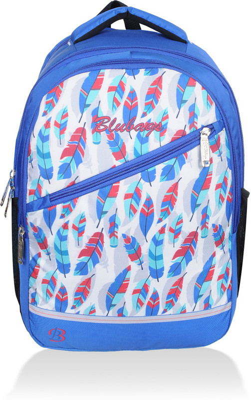 blubags stylsih Super 25 Liters Casual Backpack for Unisex Waterproof School Bag(Blue, 35 L)