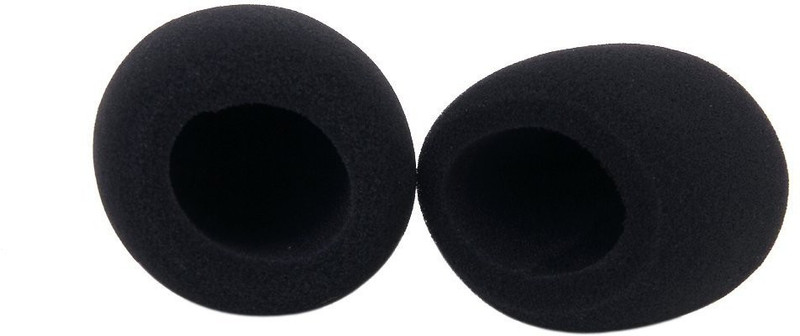Easypro 2 Pcs Microphone Foam Mic Shield Cover Black Mic Sponge(Black)