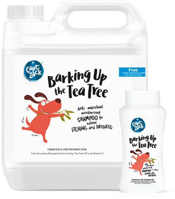 capt zack Flea and Tick, Anti-microbial Na Dog Shampoo(4 L)