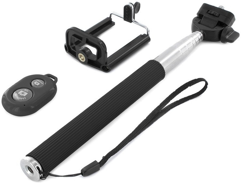Vizio selfi01 Selfie Stick(Black, Supports Up to 300 g)