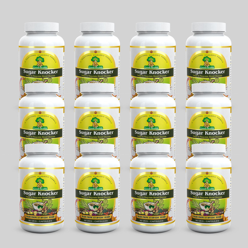 sugar knocker Ayurvedic Medicine for Diabetes (90 Capsules For 30 Days)(1080 No)