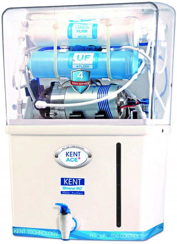 Kent ACE 7 L RO + UV + UF + TDS Water Purifier(White)