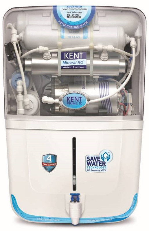 Kent PRIME 11030 9 L RO + UV + UF + TDS Water Purifier(White)