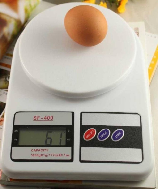 Mezire SF400 Scale kata Weighing Scale  (White) Weighing Scale(White)