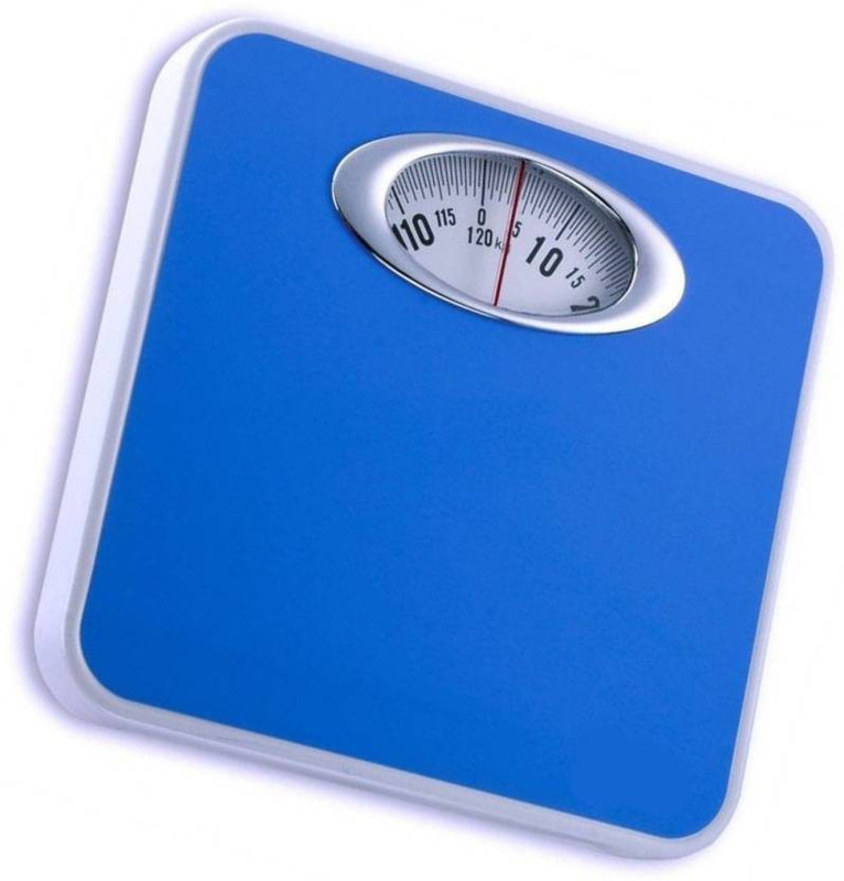 Zeom Virgo Analog Manual Personal Bathroom Health Body Weight machine Analog (9815) Weighing Scale  (Blue) Weighing Scale(Blue)