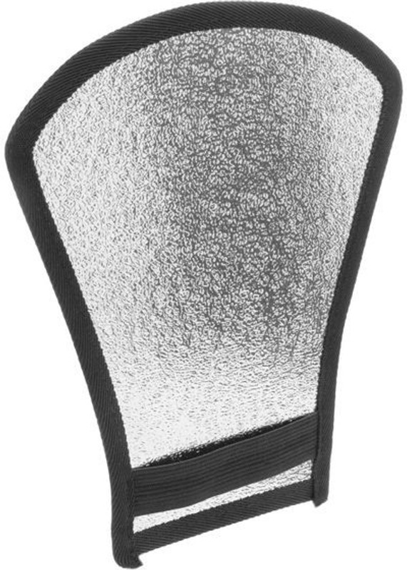 American Sia Flash Bounce Card Mini Silver White Bulb Shape Camera Photography Diffuser (Silver, White) Camera Flash Diffuser(White)