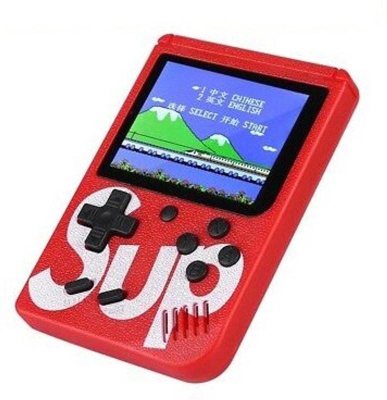 Alafi Best SUP 400 in 1 Retro Game Box Console Handheld Classical Video Game with TV output Gaming Console for Children,adults/8 GB with Mario/Super Mario/DR Mario/Contra/Turtles and other 400 Games (Multicolor) NA GB with Mario, Super Mario, DR Mario, Contra, Turtles, and other 400 Games(Multicolor