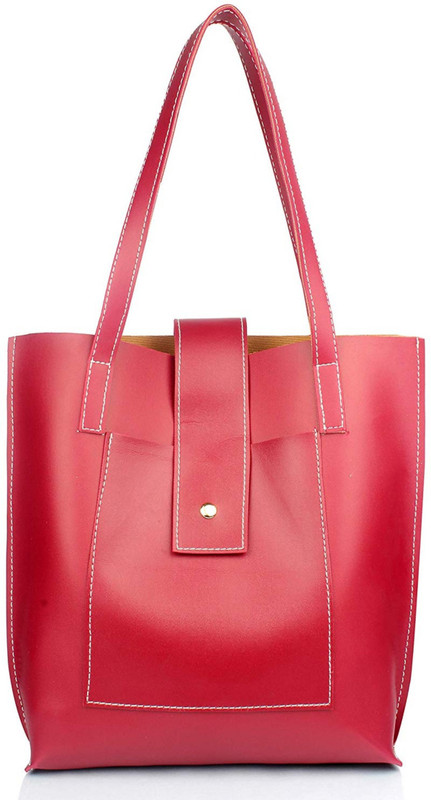 mammon Women Maroon Tote