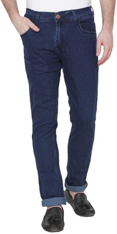 knock11 Regular Men Blue Jeans
