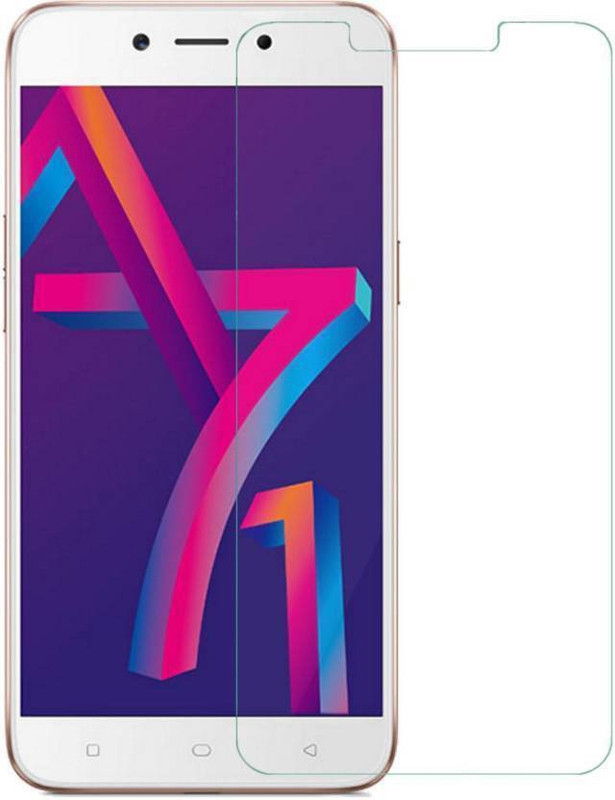 km ppower Tempered Glass Guard for oppo A71 K (temper glass)(Pack of 1)