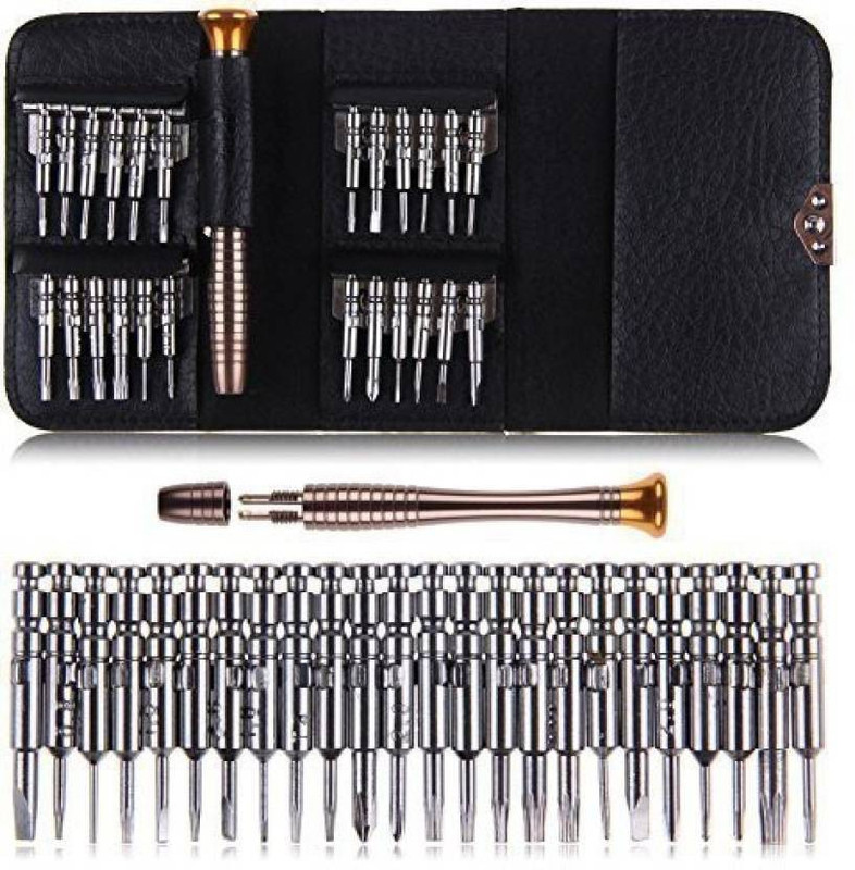 burhani tools 25 in 1 screwdriver set interchangeable screwdriver bit set for all home and electrical purposes Combination Screwdriver Set(Pack of 25)