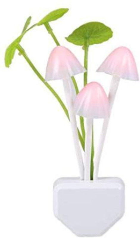 total gifts mushroom shape color changing night lamp Night Lamp(12 cm, White)